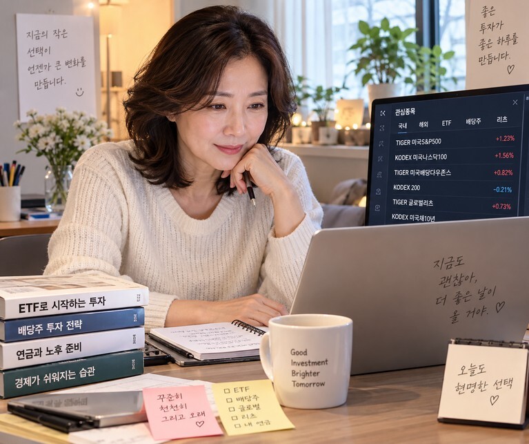 어디에 투자할까 고민하는 중년