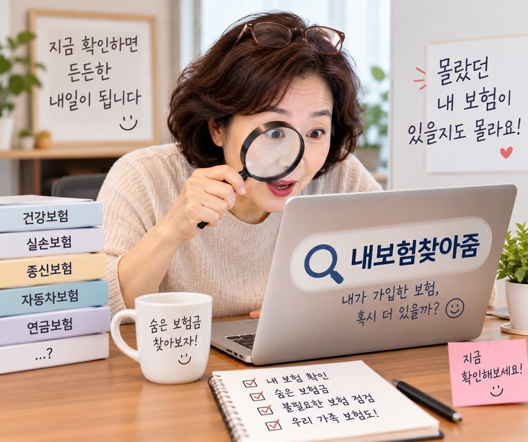 내보험 찾아줌 이용하는 방법